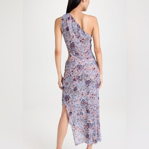 NWT MISA women's size xl Aries Midi dress - Picture 3 of 13